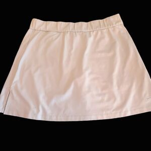 SLAZENGER Golf Skort Cream Ball Pocket Side Vent sz‎ L